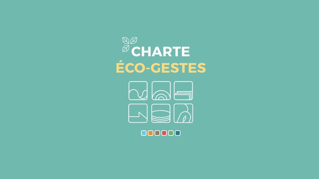 Édition charte éco-gestes groupe Samsic - Réalisations graphiques.