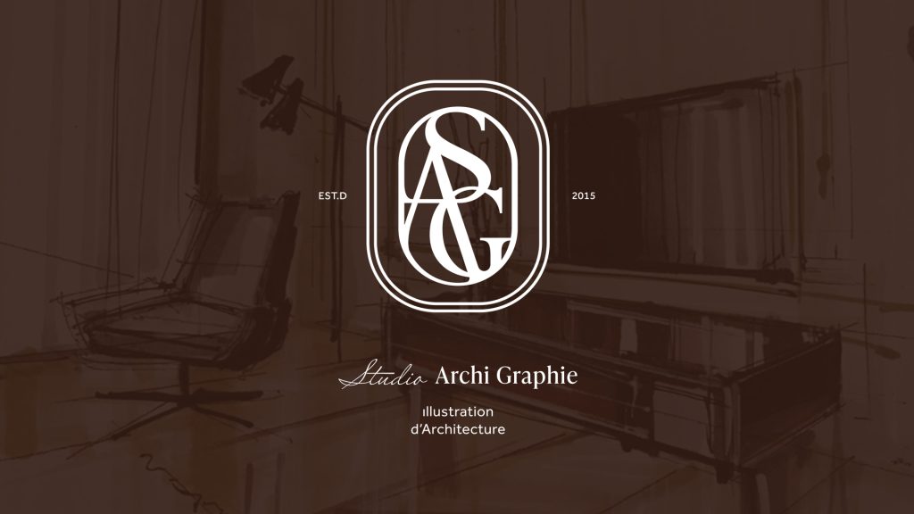 LOGO Studio Archi Graphie - Rennes - le vilain petit graphiste